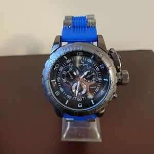 New Men's Blue V6 Super speed Watch